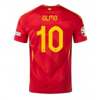 Spanien Dani Olmo #10 Hemmatröja EM 2024 Korta ärmar